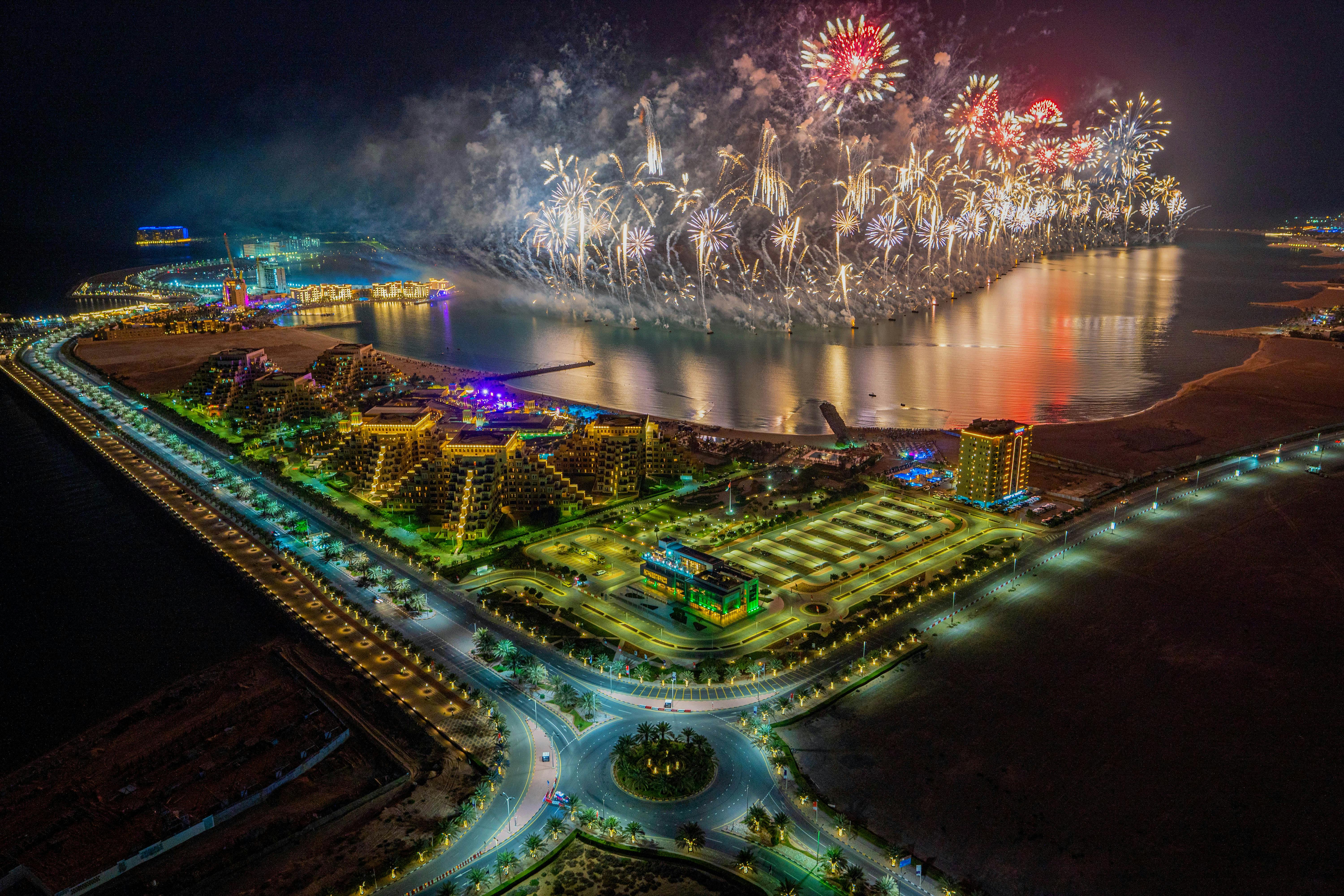 Al Marjan Island Aerial View